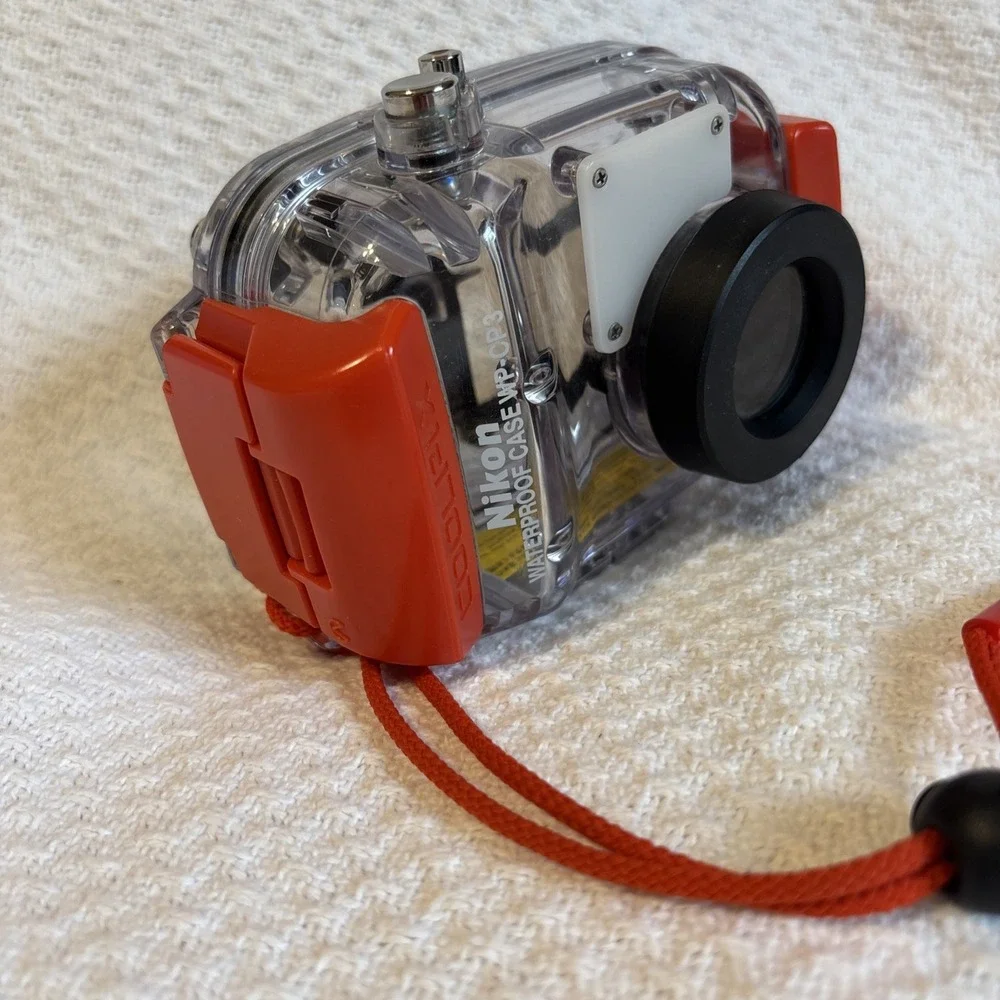NIKON Waterproof Case‎ WP-CP3 Clear Orange Black